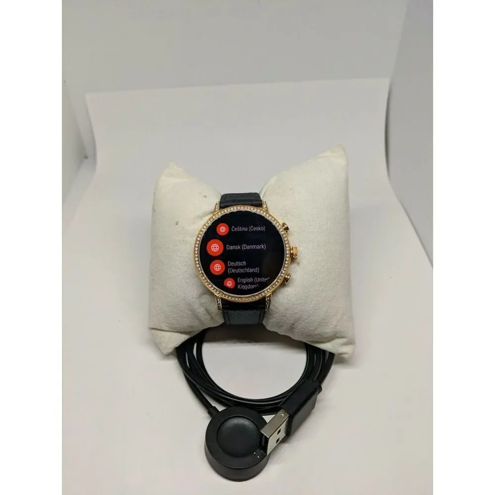 Fossil Gen 4 Authentic Genuine Digital Smart Watch FTW6015 BK255